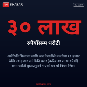 अमेरिकी भिसा धरौटी