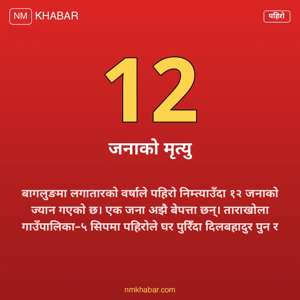 बागलुङ पहिरो