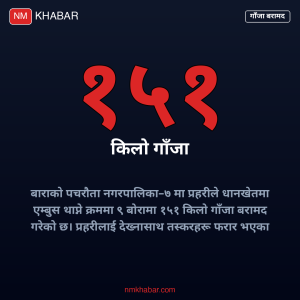 बारामा गाँजा बरामद