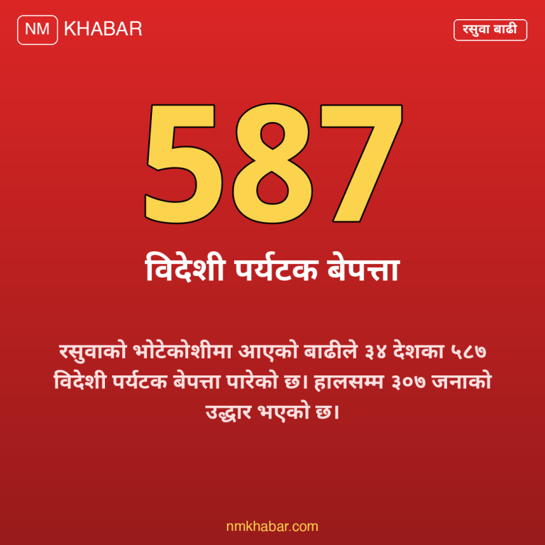 भोटेकोशी बाढी पर्यटक