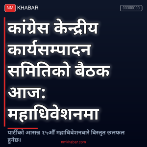 कांग्रेस कार्यसम्पादन समिति बैठक