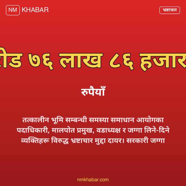 कालिकोट सरकारी जग्गा भ्रष्टाचार