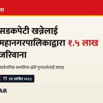 काठमाडौं महानगर जरिवाना, सडकपेटी खन्ने, सार्वजनिक सम्पत्ति