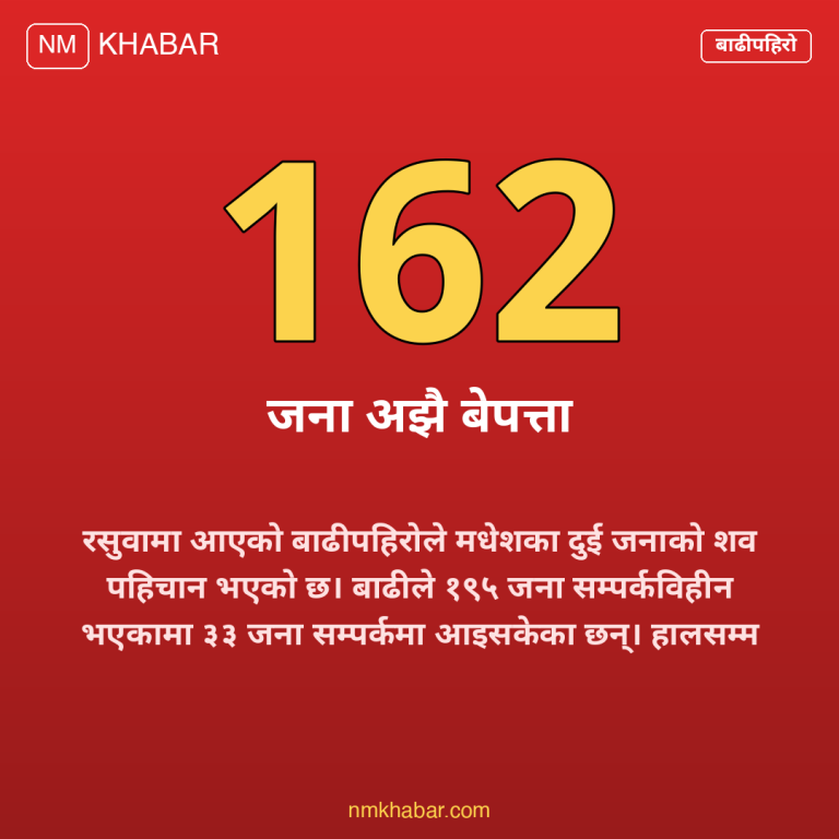 मधेश बाढी बेपत्ता