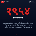 गाँजा बरामद