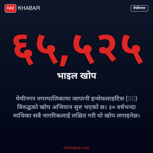 जापानी इन्सेफलाइटिस खोप मेचीनगर