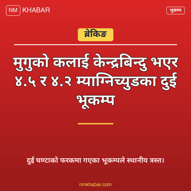 मुगु भूकम्प