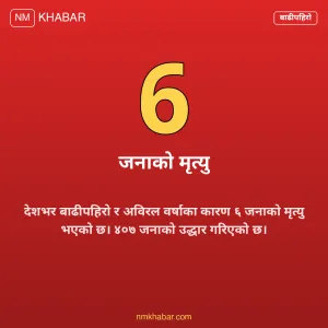 बाढीपहिरोमा मृत्यु