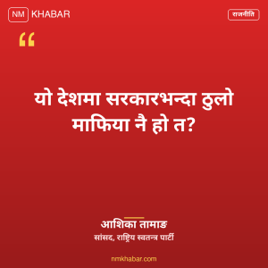 सरकारको कार्यसम्पादन