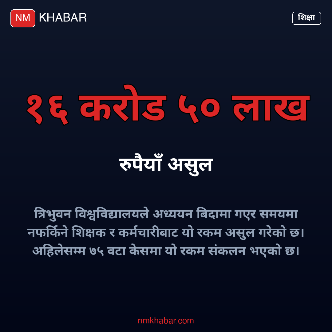 त्रिवि शिक्षक असुल