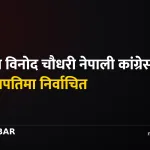 विनोद चौधरी उपसभापति