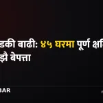 बूढीगण्डकी बाढी