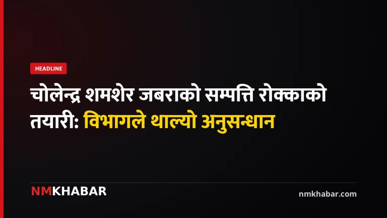 चोलेन्द्र जबरा, सम्पत्ति शुद्धीकरण