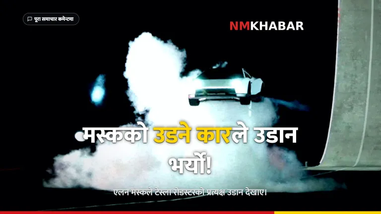 एलन मस्क टेस्ला रोडस्टर