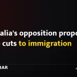 Australia's opposition proposes sharp cuts to immigration