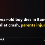 Nine-year-old boy dies in Banepa gas bullet crash, parents injured