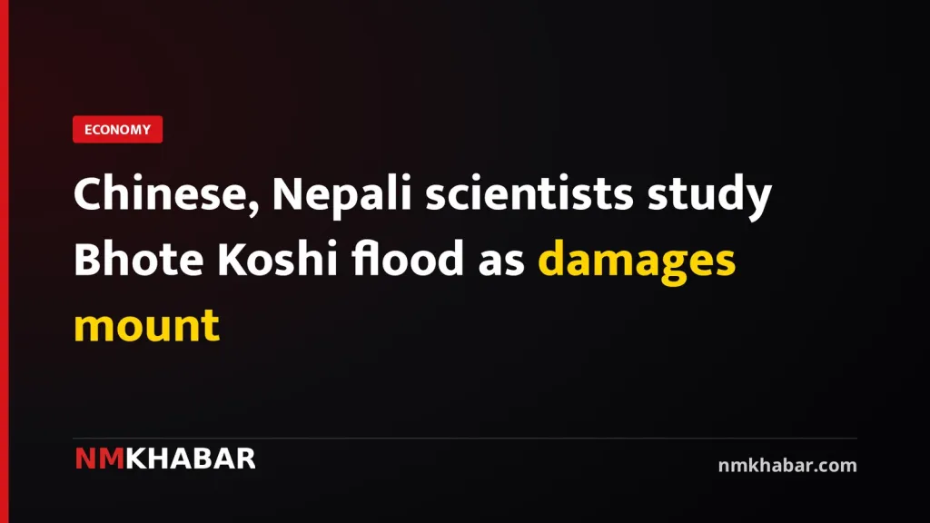 Chinese, Nepali scientists study Bhote Koshi flood as damages mount