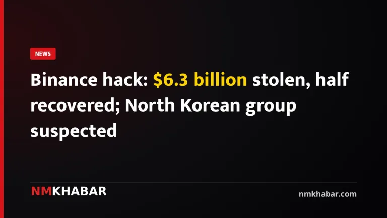 Binance hack: $6.3 billion stolen, half recovered; North Korean group suspected