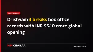 Drishyam 3 breaks box office records with INR 95.10 crore global opening
