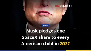 Musk pledges one SpaceX share to every American child in 2027