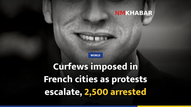 Curfews imposed in French cities as protests escalate, 2,500 arrested