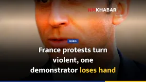 France protests turn violent, one demonstrator loses hand