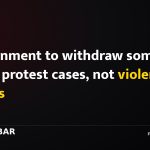 Government to withdraw some Gen Z protest cases, not violent crimes
