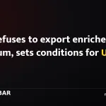 Iran refuses to export enriched uranium, sets conditions for US talks