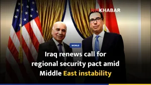 Iraq renews call for regional security pact amid Middle East instability