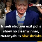 Israeli election exit polls show no clear winner, Netanyahu's bloc shrinks
