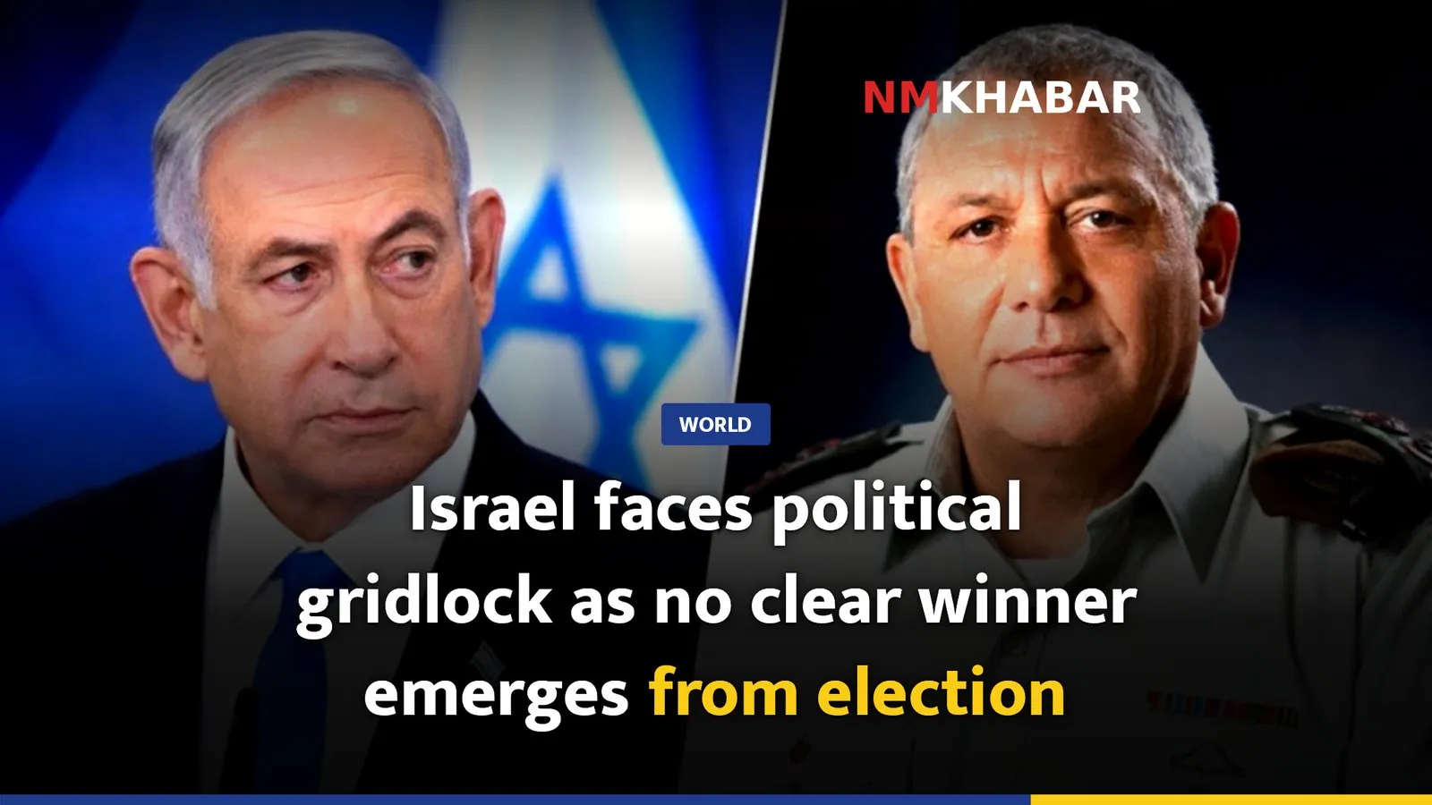 Israel faces political gridlock as no clear winner emerges from election