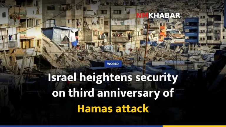 Israel heightens security on third anniversary of Hamas attack