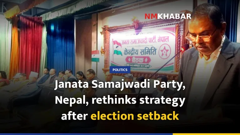 Janata Samajwadi Party, Nepal, rethinks strategy after election setback