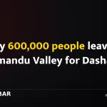 Nearly 600,000 people leave Kathmandu Valley for Dashain