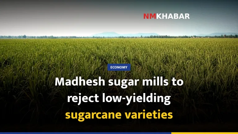 Madhesh sugar mills to reject low-yielding sugarcane varieties