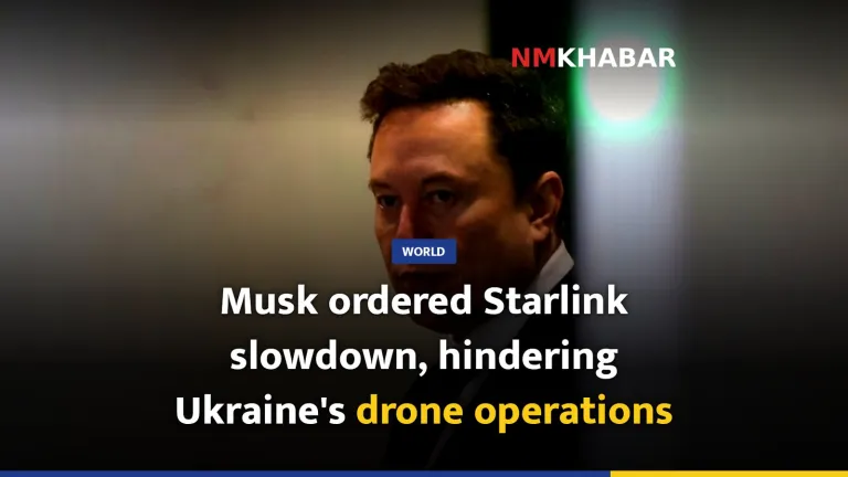 Musk ordered Starlink slowdown, hindering Ukraine's drone operations
