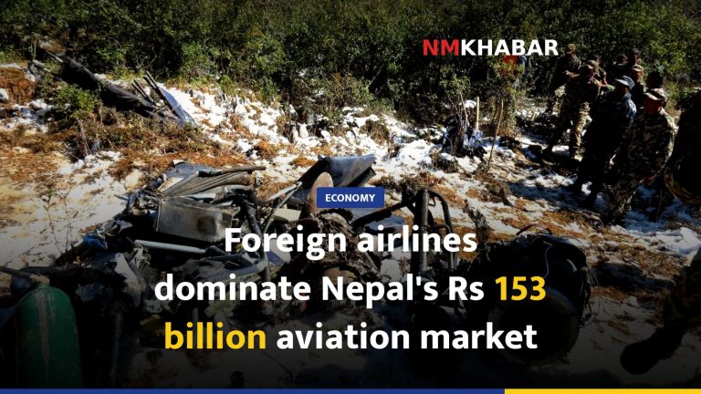 Foreign airlines dominate Nepal's Rs 153 billion aviation market