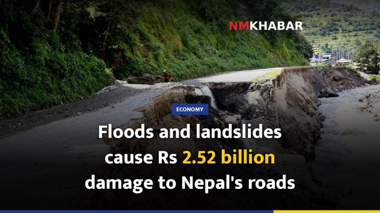 Floods and landslides cause Rs 2.52 billion damage to Nepal's roads