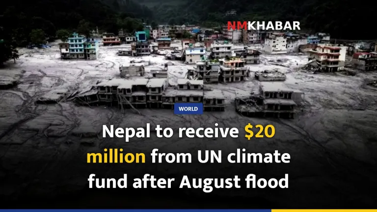 Nepal to receive $20 million from UN climate fund after August flood