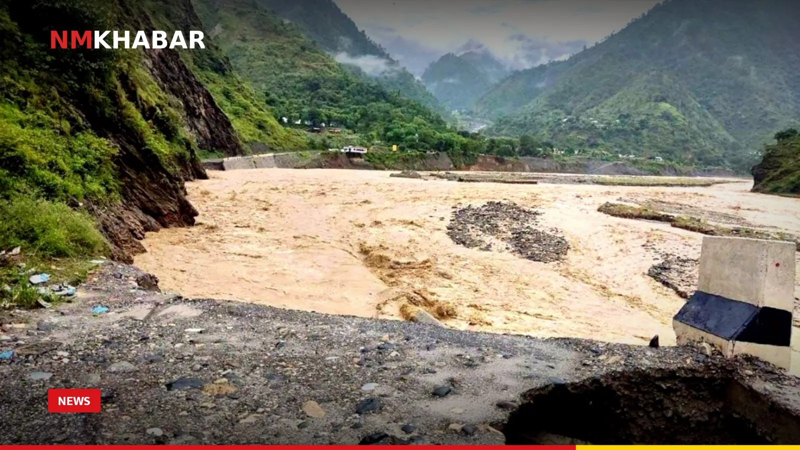 Over a dozen major roads blocked nationwide by floods and landslides