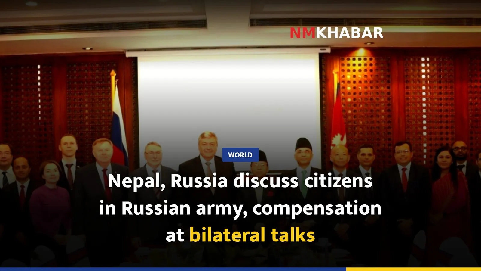 Nepal, Russia discuss citizens in Russian army, compensation at bilateral talks