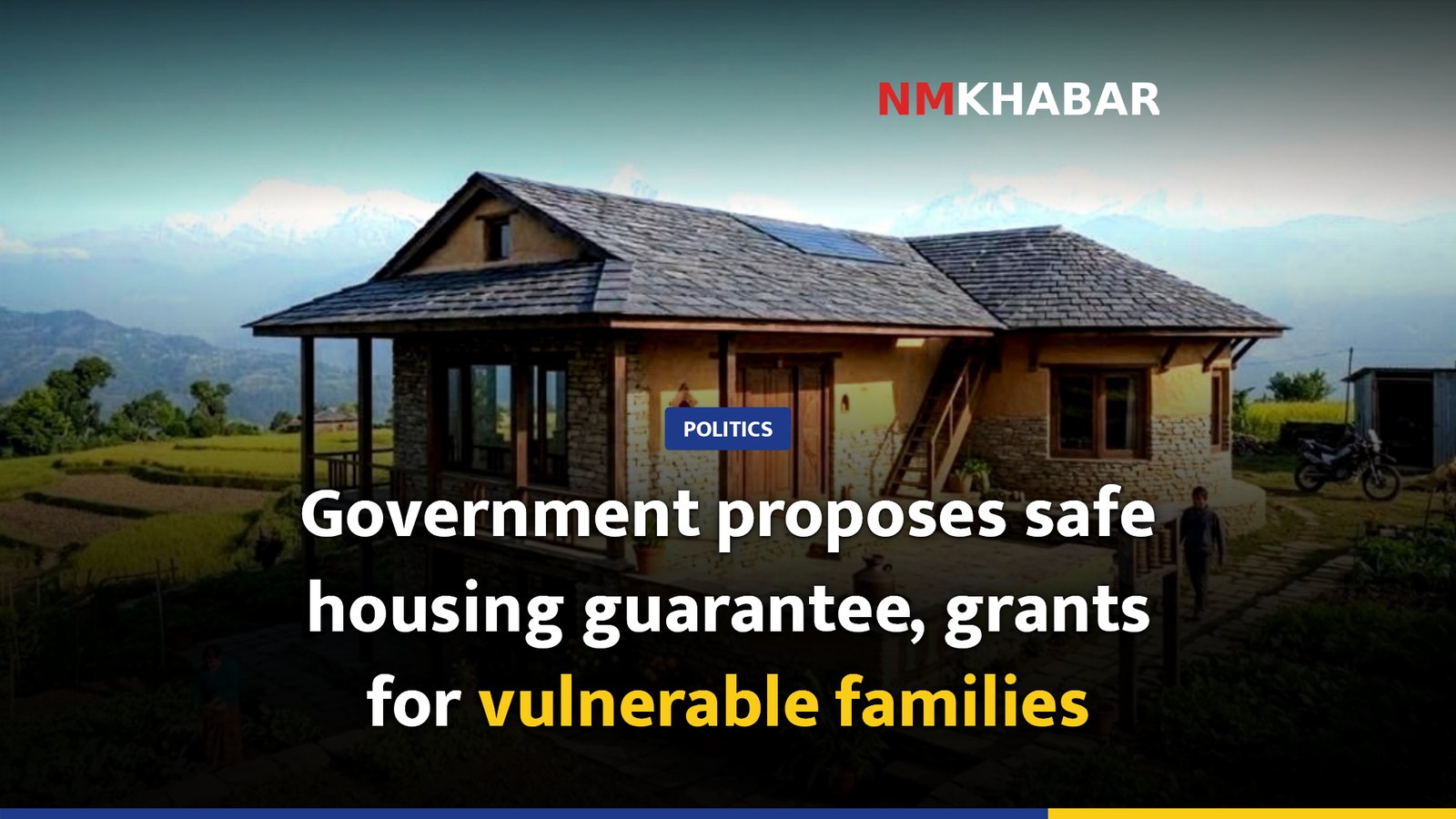 Government proposes safe housing guarantee, grants for vulnerable families