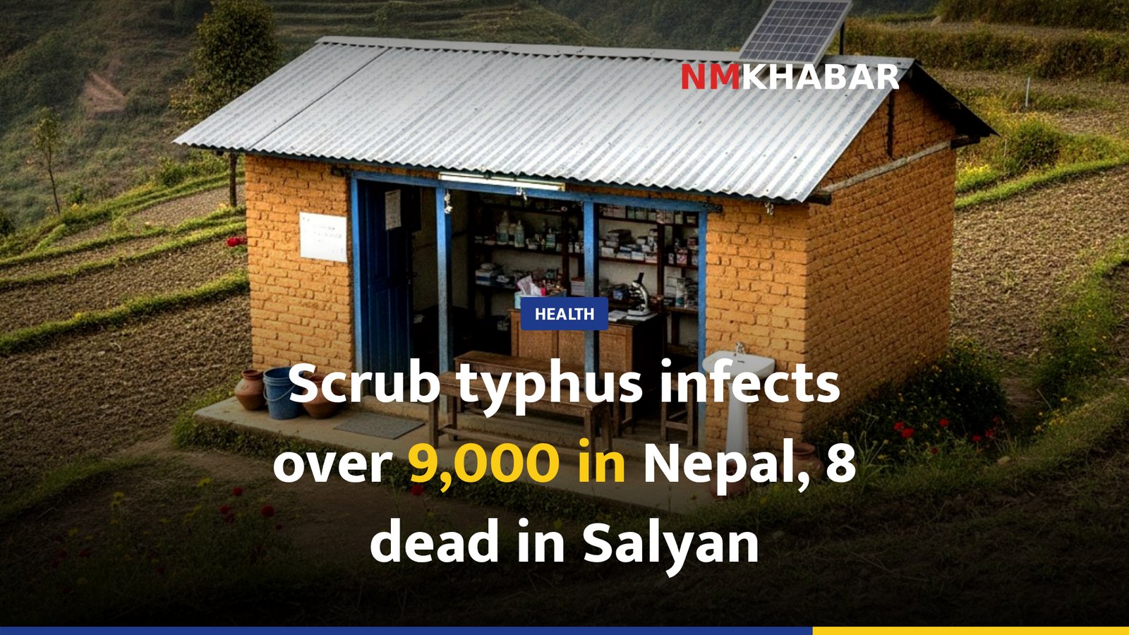 Scrub typhus infects over 9,000 in Nepal, 8 dead in Salyan