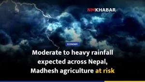 Moderate to heavy rainfall expected across Nepal, Madhesh agriculture at risk