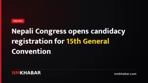 Nepali Congress opens candidacy registration for 15th General Convention