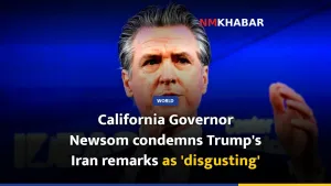 California Governor Newsom condemns Trump's Iran remarks as 'disgusting'