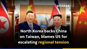 North Korea backs China on Taiwan, blames US for escalating regional tension
