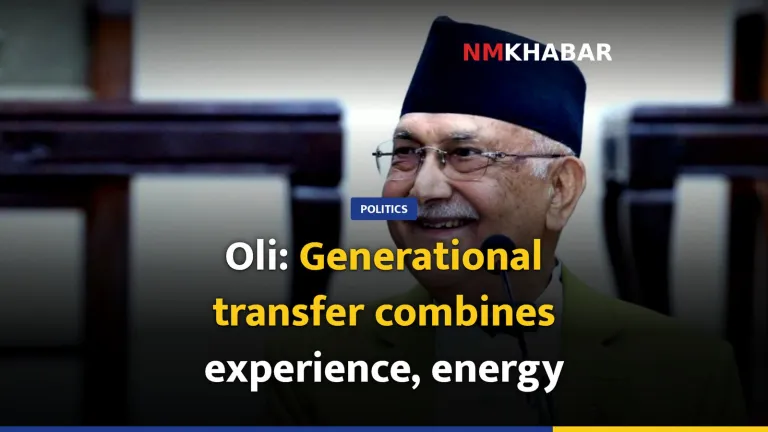 Oli: Generational transfer combines experience, energy