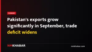 Pakistan's exports grow significantly in September, trade deficit widens
