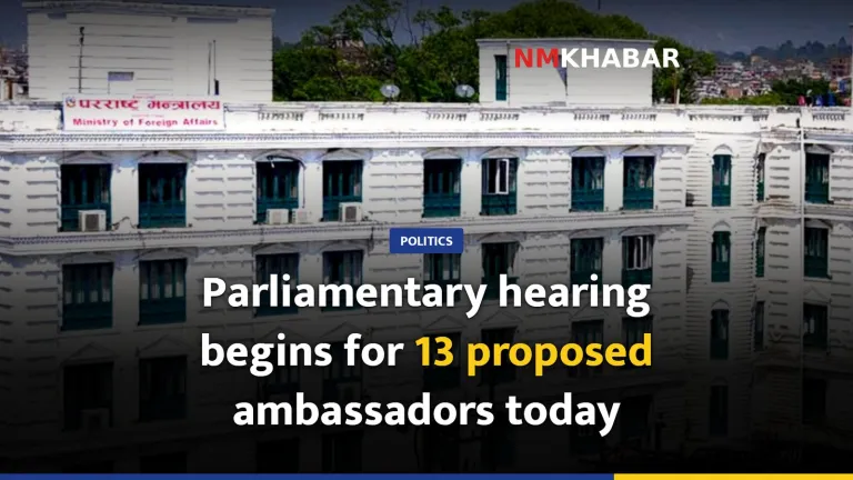 Parliamentary hearing begins for 13 proposed ambassadors today